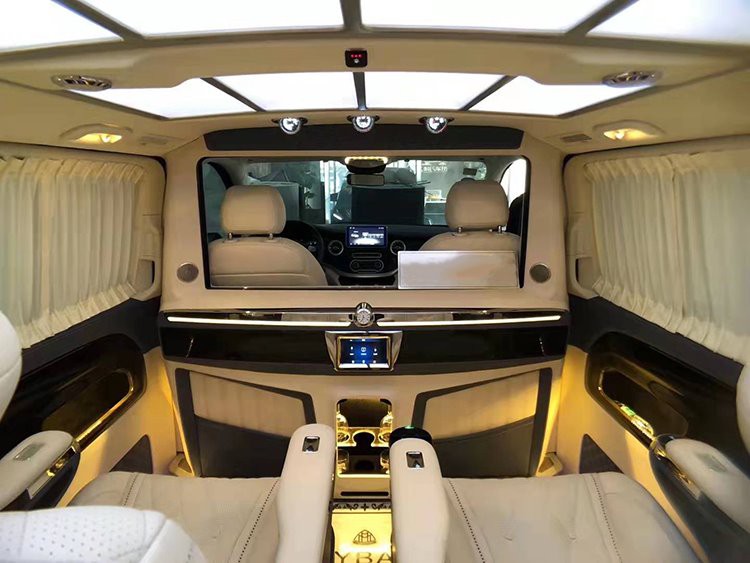 Installation effect drawing of car partition 1