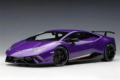 Lamborghini Huracan Performante módosított kék-lila kerekek